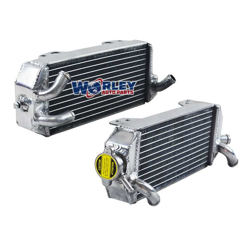 4Worley Aluminum Radiator FOR Suzuki DRZ400 2003/DR-Z400E 2004 2005 2006 2007
