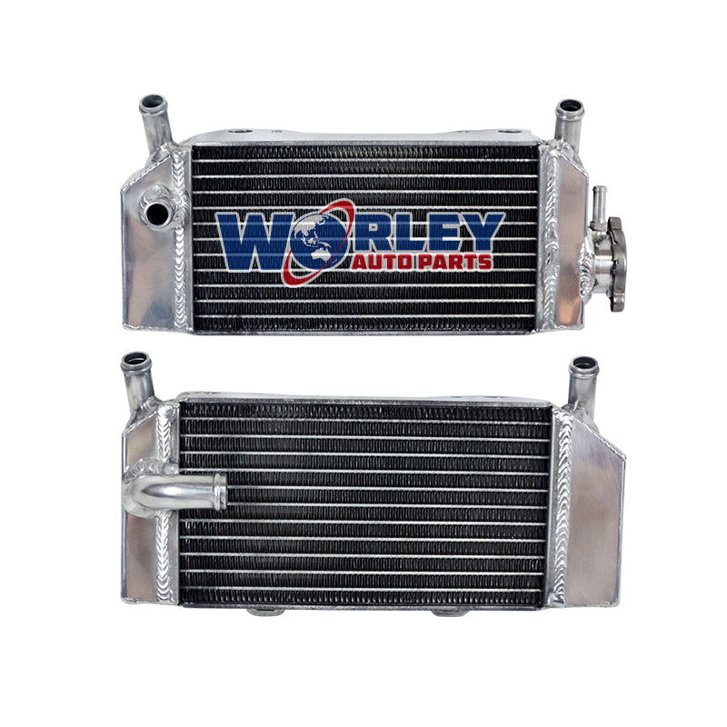 4Worley Aluminum Radiator For HONDA CRF 250 R X CRF250R 2004-2009/CRF250X 2004-2016 2005 2006 2007 2008