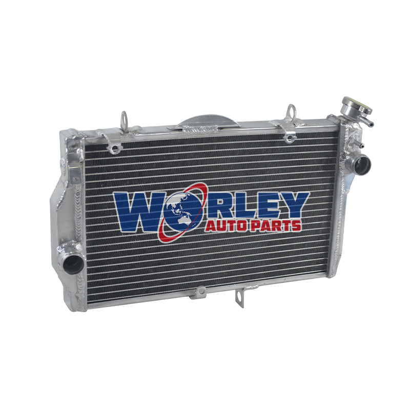 4Worley Aluminum Radiator For Honda CBR1100 CBR1100XX BLACKBIRD FUEL INJECTED 1997-2003 1998 1999 2000 2001 2002
