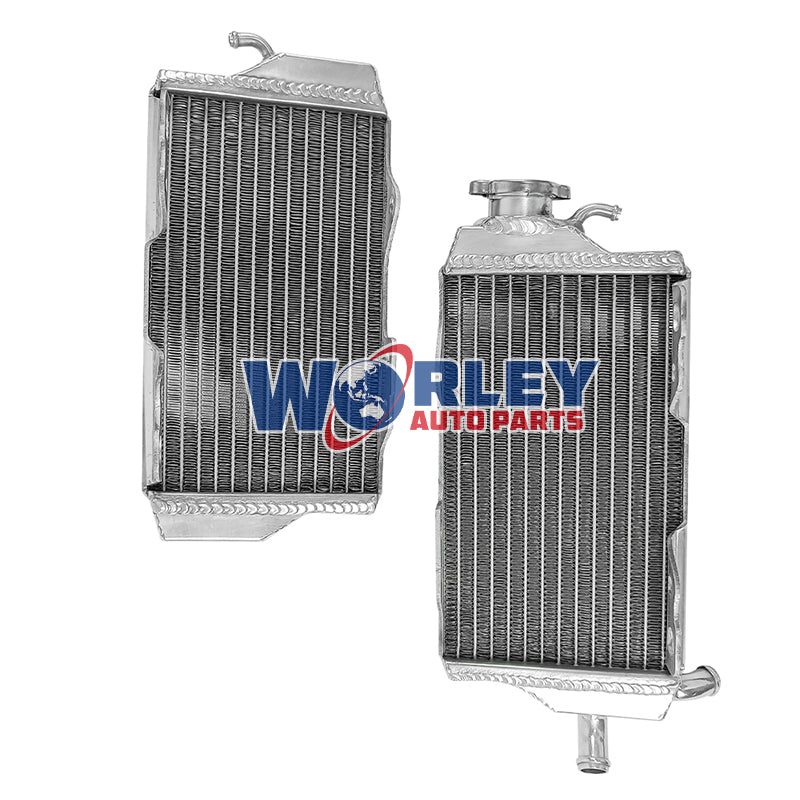 4Worley Aluminum Radiator For Honda CR125 CR125R 2 STROKE 00 01 2000 2001