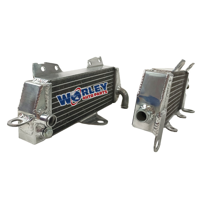4Worley Aluminum Radiator For Kawasaki KDX200 KDX220 KDX 200 220 1997-2006 1998 1999 2000 2001 2002 2003 2004 2005