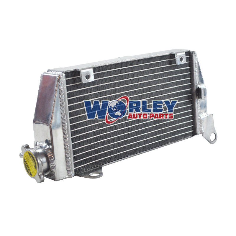 4Worley Aluminum Radiator For Kawasaki KLR650 KLR 650 1987-2007 1988 1989 1990 1991 1992 1993 1994 1995 1996