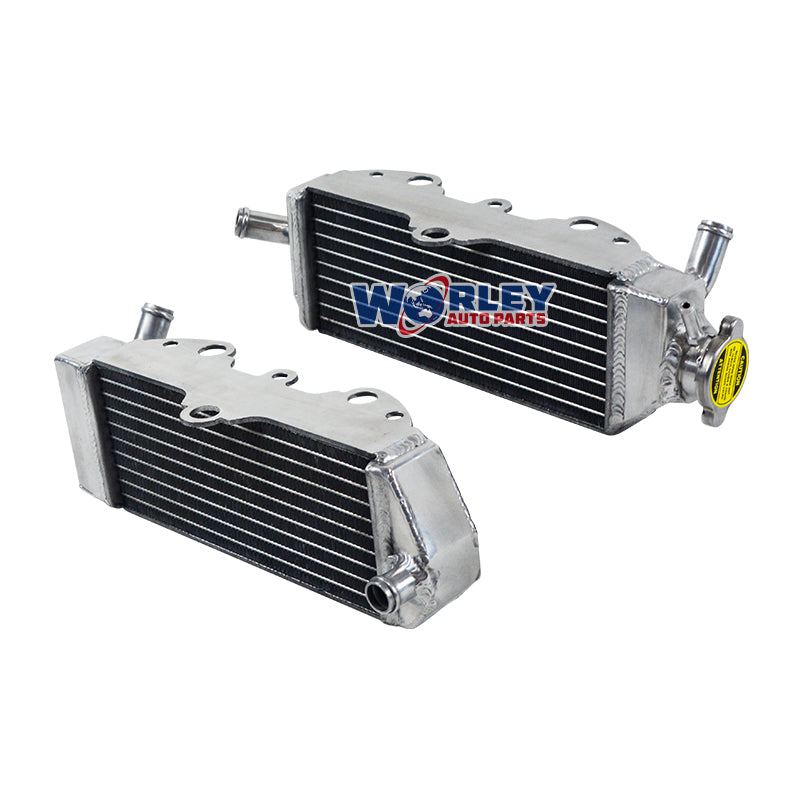 4Worley Aluminum Radiator For SUZUKI RM250 RMX250 1989 1990 89 90