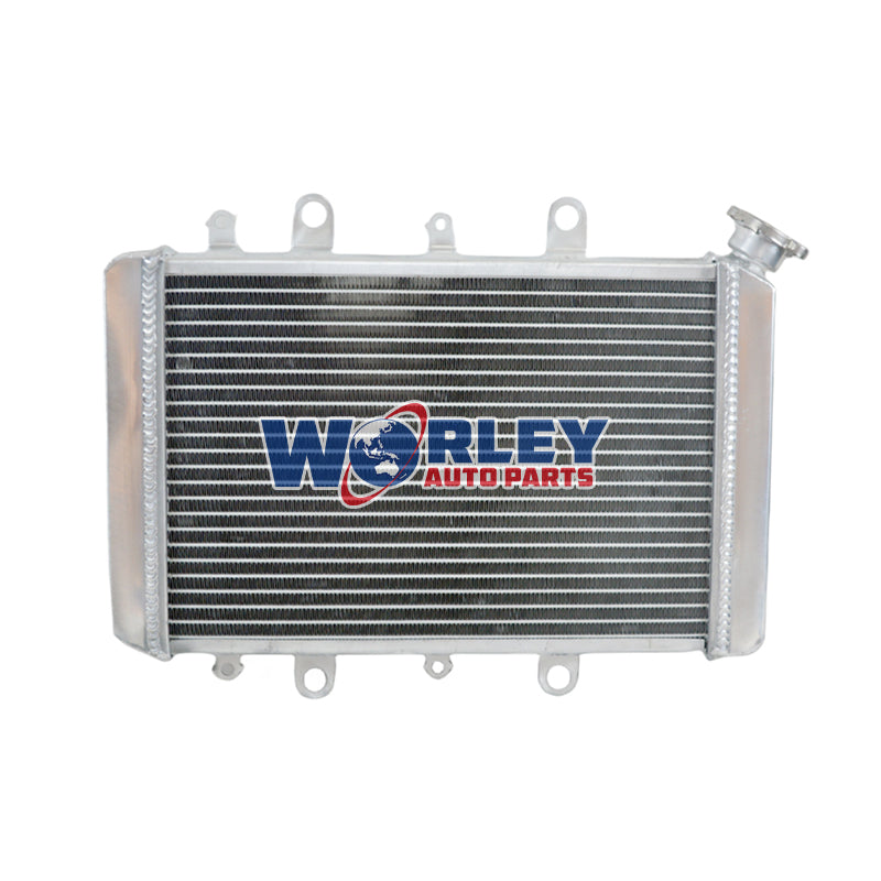 4Worley Aluminum Radiator For YAMAHA GRIZZLY KODIAK 700 YFM700 2015-2023 2016 2017 2018 2019 2000 2001