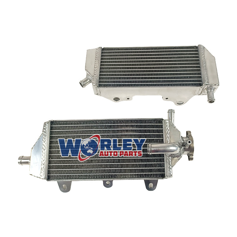 4Worley Aluminum Radiator For Yamaha YZ250F 2014-2018 2017; YZ450F 2014-2017 2016 2015