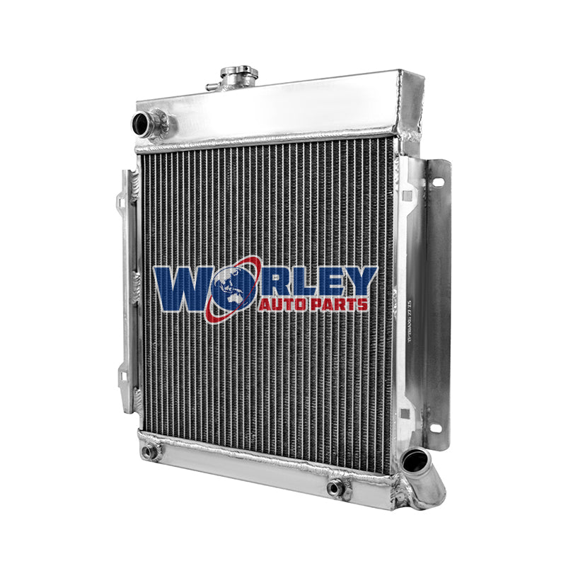 5Wolrey Aluminum Radiator FOR  BMW E10 2002/1802/1602/1600/1502 TII/TURBO 1966-1977 AT 1967 1968 1969 1970 1971 1972 1973 1974 1975 1976