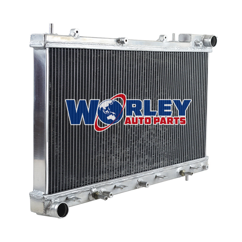 5Wolrey Aluminum Radiator FOR Subaru Forester GT SF5 EJ202 EJ205 2.0 16V Turbo 1997-2002 AT 1998 1999 2000 2001