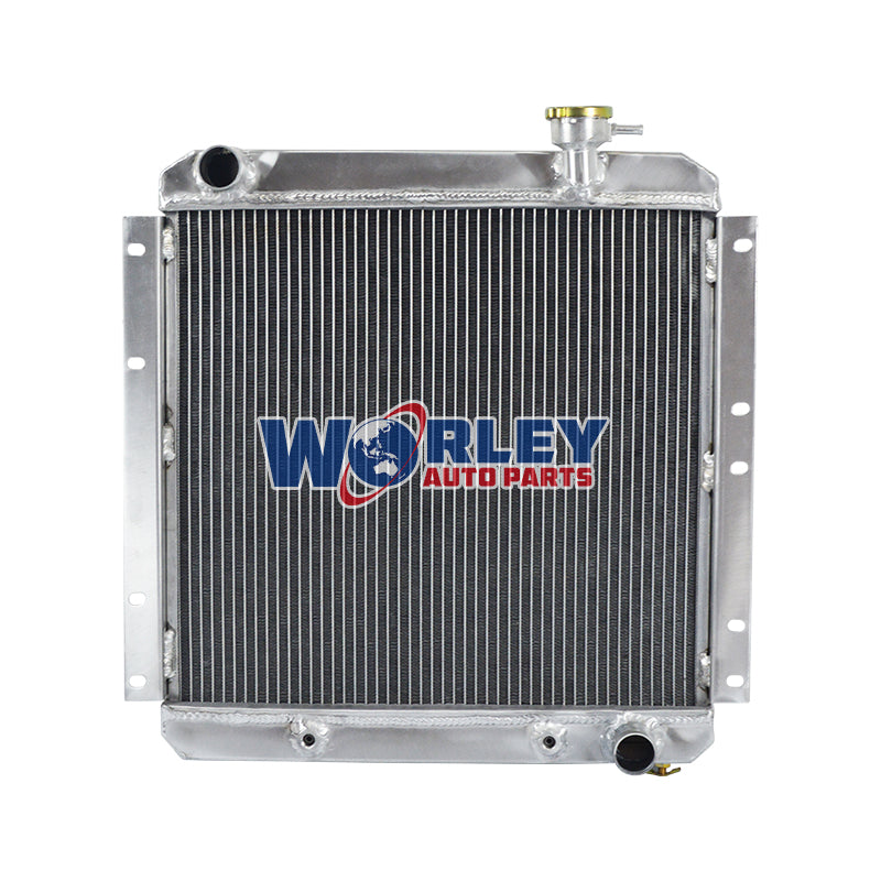 5Wolrey Aluminum Radiator FOR Toyota FJ40 / FJ45 PETROL LandCruiser 1958-1984 AT 1959 1960 1961 1962 1932