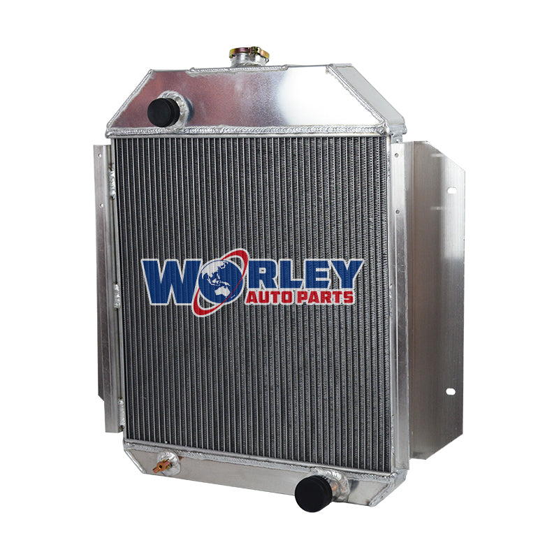 5Wolrey Aluminum Radiator Fit Ford F-100, F-250, F-350 1967-1979; F-150 1978-1979 MT
