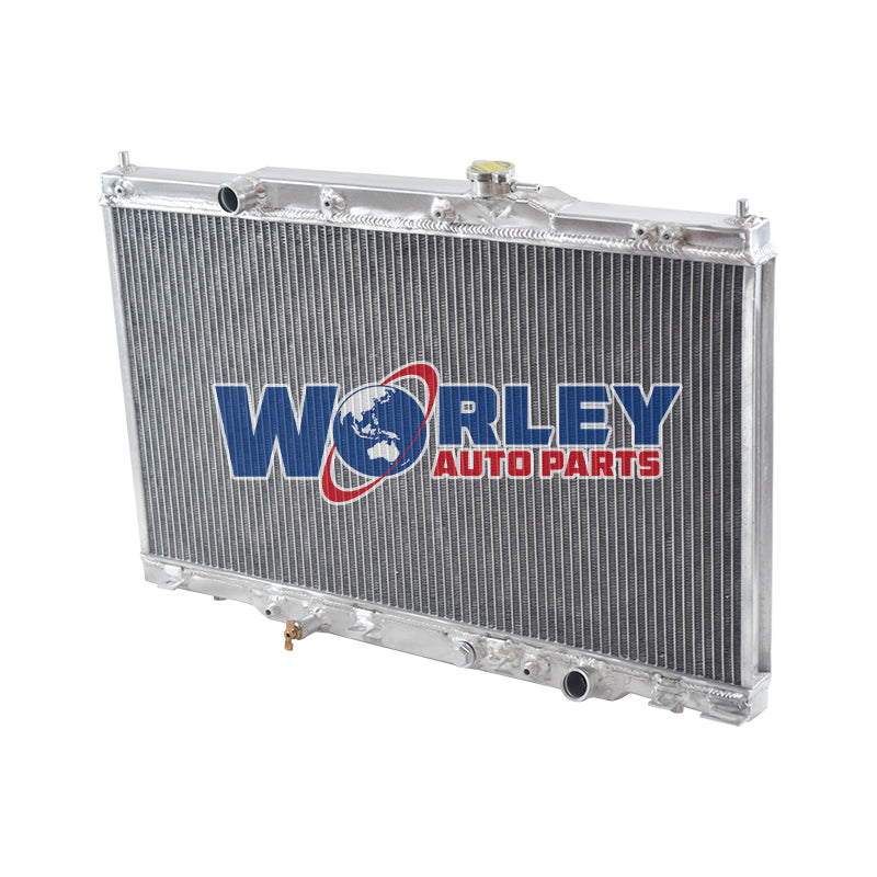 5Wolrey Aluminum Radiator Fit Honda 2002-2006 CR-V / 2003-2006 Element 2.4L L4 2004 2005