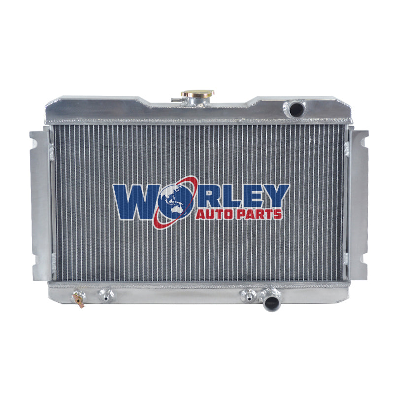 5Wolrey Aluminum Radiator Fit Nissan 720 1983-1986 2.4L 2.0L L4 SPAWON 1984 1985