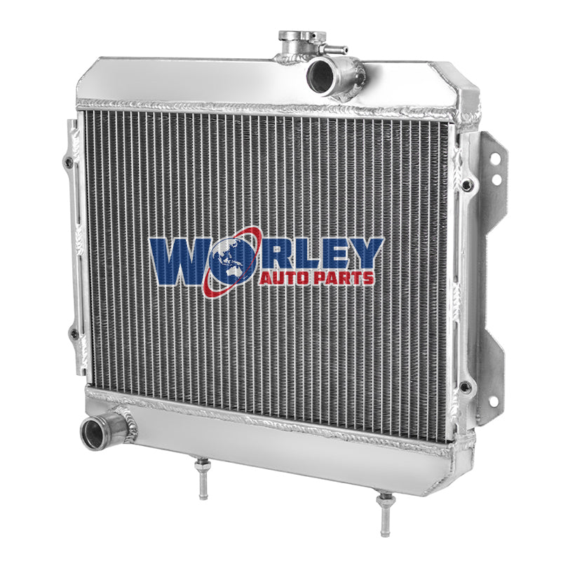 5Wolrey Aluminum Radiator Fits 1974-1985 TOYOTA COROLLA KE30 KE38 KE55 KE70 AT 1975 1976 1977 1978 1979 1980 1981 19852 1983 1984
