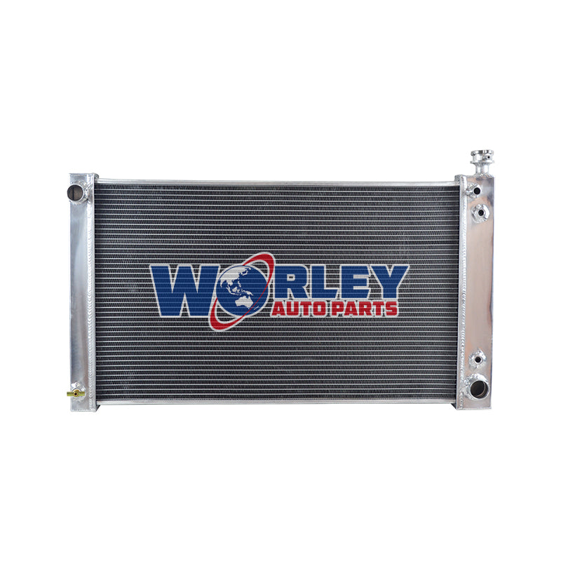 5Wolrey Aluminum Radiator Fits Chevy Chevrolet C/K 1500/2500/3500 1988-1997 GMC PICKUP SUBURBAN/Yukon 1989 1990 1991 1992 1993 1994 1995 1996
