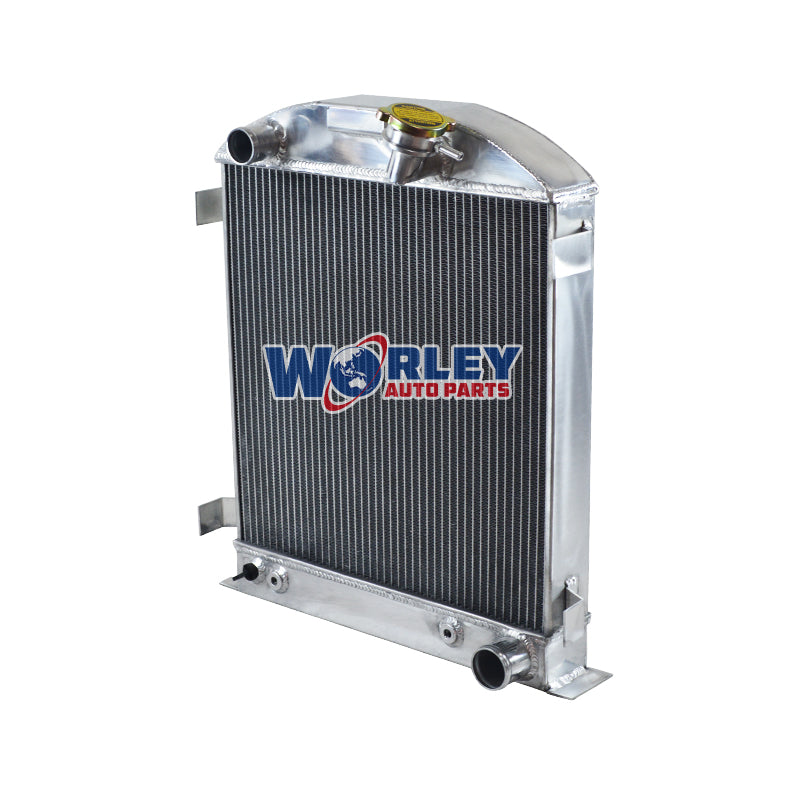 5Wolrey Aluminum Radiator Fits Ford hot rod w/Chevy 350 V8 1932-1939 1933 1934