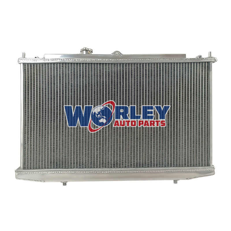 Aluminum Radiator For 2003-2004 Honda Pilot & 2001-2002 Acura MDX V6 3.5L - Direct Fit, 1-Row, With Transmission Cooler