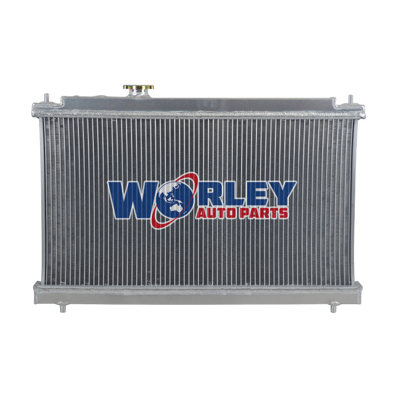 5Wolrey Aluminum Radiator Fits Honda Integra Acura DC2 B18 GSR RS LS 1994-2001 1995 1996 1997 1998 1999 2000