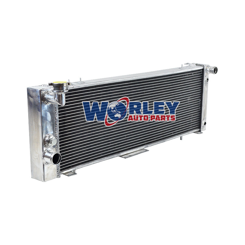 5Wolrey Aluminum Radiator Fits  Jeep Cherokee XJ 4.0L Right Hand Drive 1994-2001 AT 1995 1996 1997 1998 1999