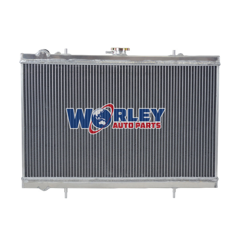 5Wolrey Aluminum Radiator Fits NISSAN SKYLINE S13 CA18 R32 RB20