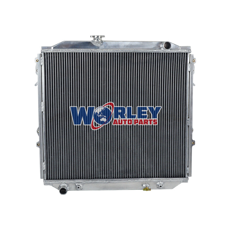 5Wolrey Aluminum Radiator Fits TOYOTA 4RUNNER 2.7 L4 3.4 V6 6CYL 1996-2002 1997 1998 1999