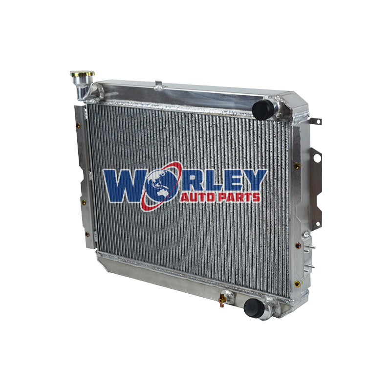 5Wolrey Aluminum Radiator Fits TOYOTA LAND CRUISER 60 Series HJ60 HJ61 HJ62 Manual