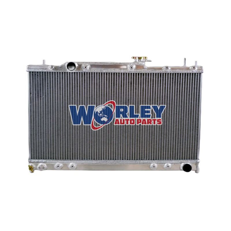5Wolrey Aluminum Radiator Fits Toyota Caldina 2.0 ST246 3S-GTE 2002-2007 manual 2003 2004 2005 2006