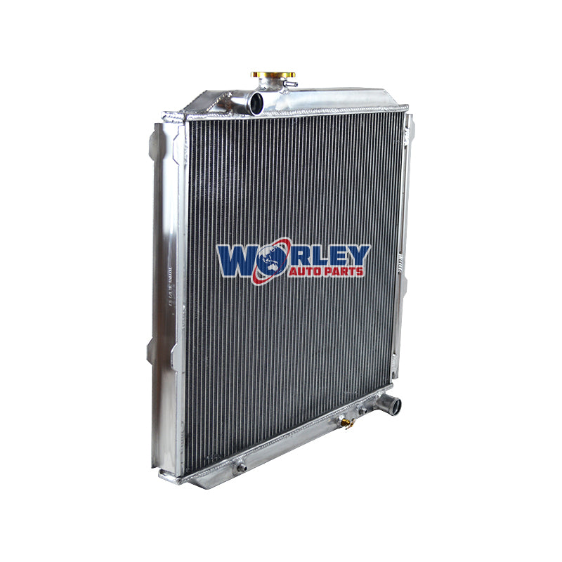 5Wolrey Aluminum Radiator Fits Toyota Land Cruiser Prado KZJ90 KZJ95 3.0 Diesel 1996-2002  1997 1998 1999 2000 2001