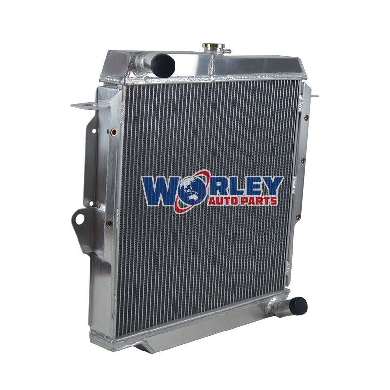 5Wolrey Aluminum Radiator Fits Toyota Landcruiser 70 Series FJ73/FJ75 Petrol 1985-1993 Manual