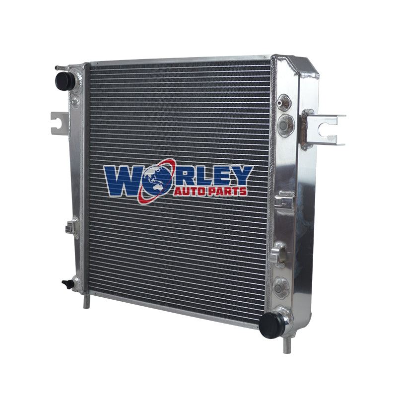 5Wolrey Aluminum Radiator for Jeep Cherokee Liberty KJ 3.7L V6 AT 2001-2008 2002 2003 2004 2005 2006 2007