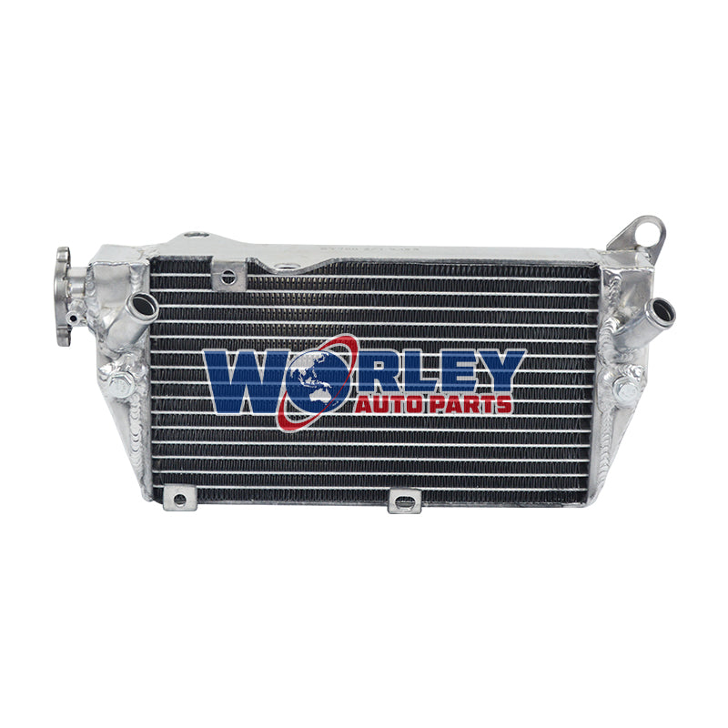 5Worley Aluminum Alloy Radiator KAWASAKI KLR650 KLR 650 1987-2007 1988 1989 1990 1991 1992