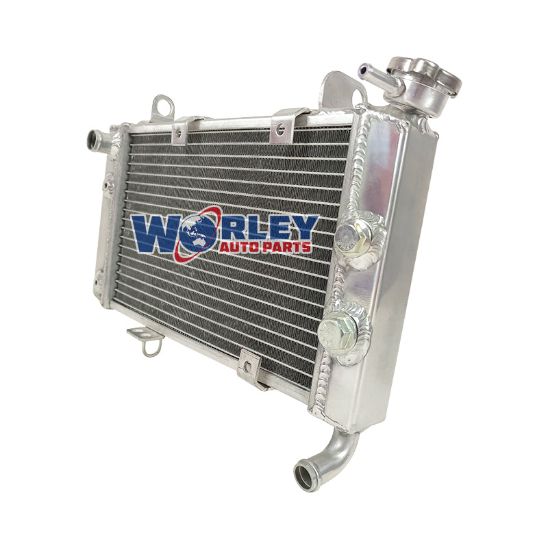 5Worley Aluminum Radiator FOR Suzuki LTZ400/LT-Z400Z/DVX400/KFX400 2003-2008 2004 2005 2006 2007