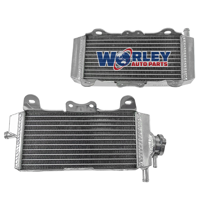 5Worley Aluminum Radiator FOR Yamaha YZF450 WR450 YZ 450 F WR 450 F  2007 2008 2009