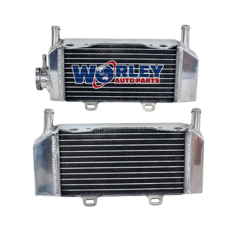 5Worley Aluminum Radiator For HONDA CRF 250 R X CRF250R 2004-2009/CRF250X 2004-2016 2005 2006 2007 2008