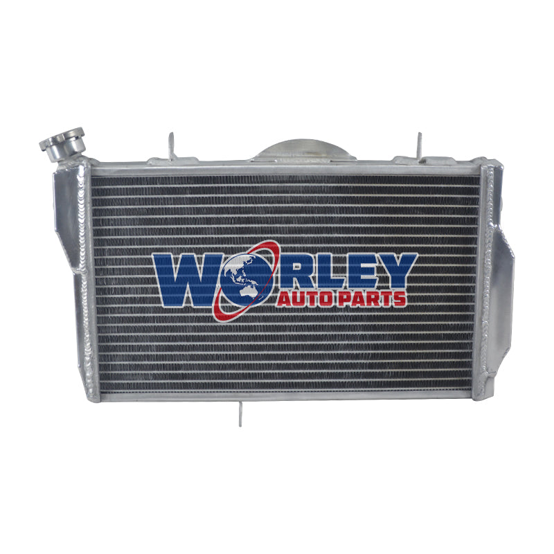 5Worley Aluminum Radiator For Honda CBR1100 CBR1100XX BLACKBIRD FUEL INJECTED 1997-2003 1998 1999 2000 2001 2002