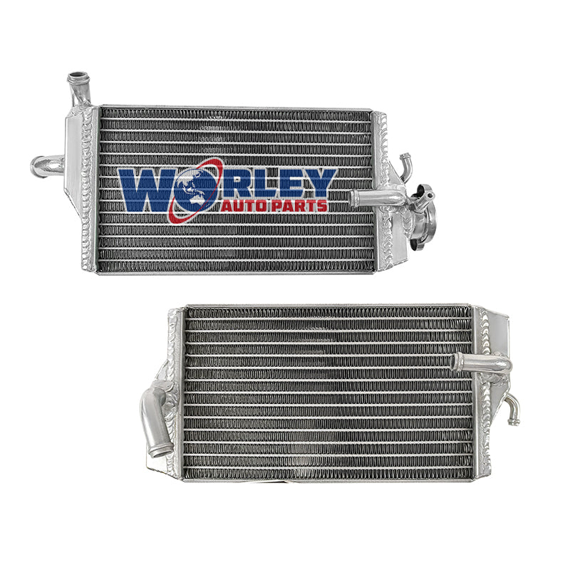 5Worley Aluminum Radiator For Honda CR125 CR125R 2 STROKE 00 01 2000 2001