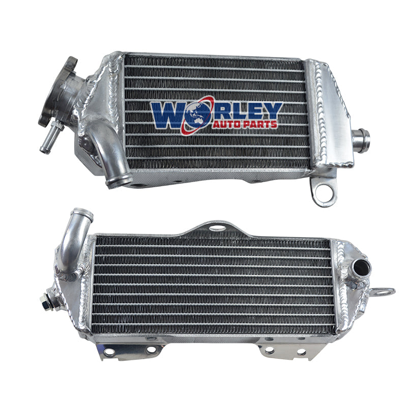 5Worley Aluminum Radiator For Kawasaki KDX200 KDX 200 E1-E6 1989-1994 1990 1991