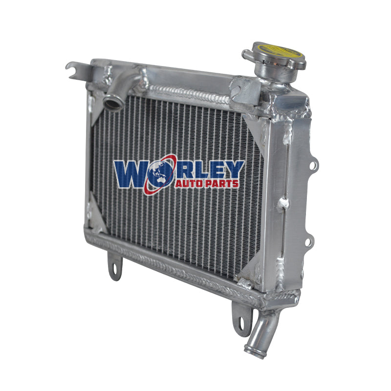 5Worley Aluminum Radiator For Suzuki GAMMA RG250 RG 250 GJ21A RG-250 1983-1988 1984 1985