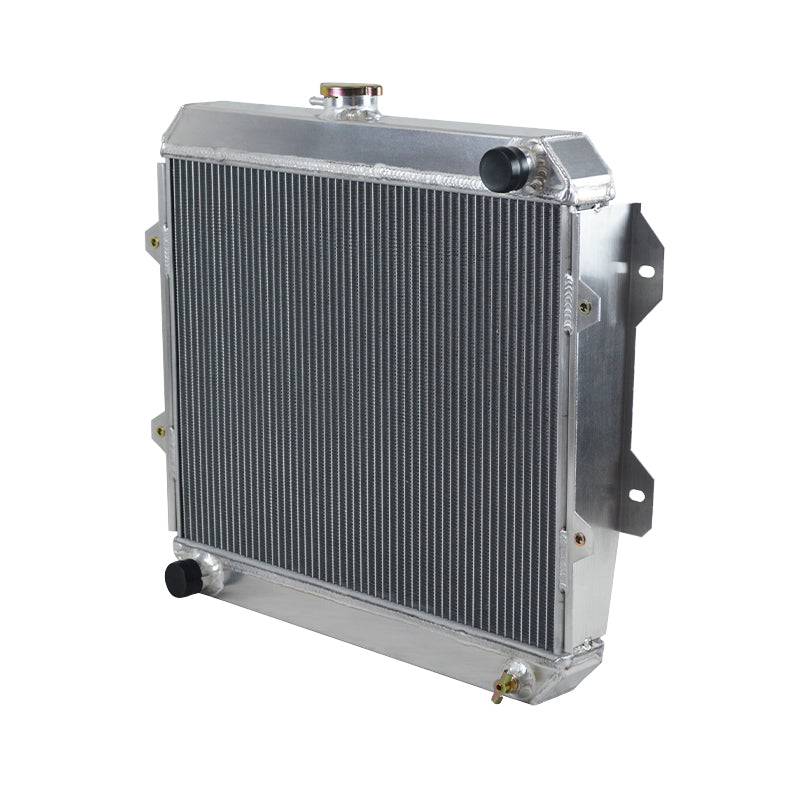 5Worley Aluminum Radiator With Fan Shroud Kit Fits 88-97 TOYOTA Petrol HILUX RN85 YN85 1.8L/2.0L/2.2L/2.4L Petrol