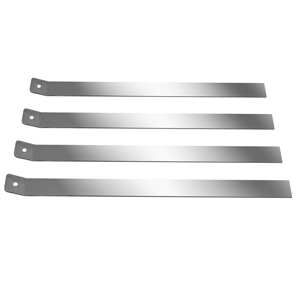 Worley Set Of 4 High Quality Aluminium plain plate Tray Mudguards 4x4 ute