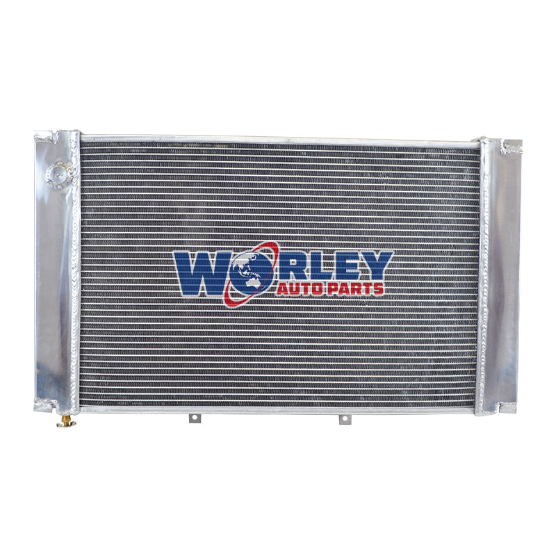 6Wolrey Aluminum Radiator Fit Porsche 928 with 2 Oil Coolers