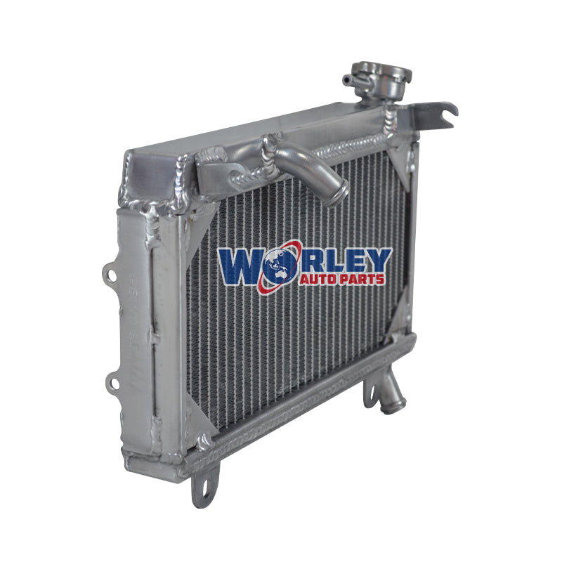6Worley Aluminum Radiator For Suzuki GAMMA RG250 RG 250 GJ21A RG-250 1983-1988 1984 1985