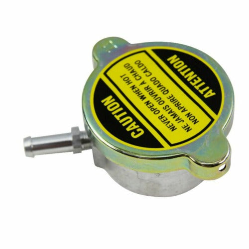 Worley High-Pressure 1.1 Bar Radiator Cap & Aluminium Radiator Filler Neck 32mm 1-1/4" & Overflow Pipe