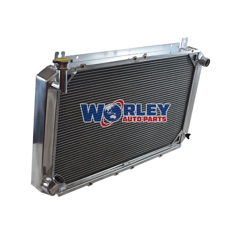 7WORLEY Aluminum Radiator Fits Nissan Patrol GQ Y60 2.8 4.2 Diesel TD42 3.0 Petrol 1988-1997