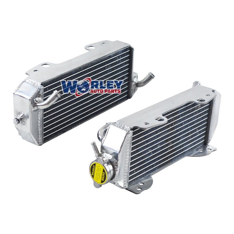 8Worley Aluminum Radiator FOR SUZUKI DRZ400 DRZ400E DRZ 400 E 2000 2001 Y K1