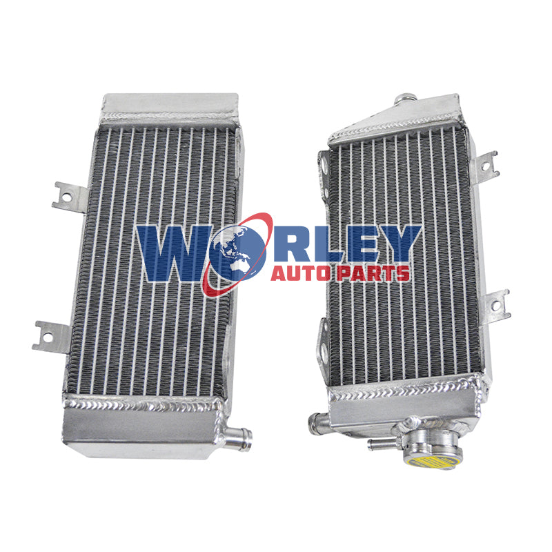 Worley CUSTOM Aluminum Radiator For HONDA CR500AF Frame CRF450R 2005-2008 W/CR500 engine