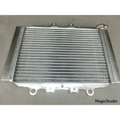 Worley Aluminum Radiator For ATV YAMAHA KODIAK GRIZZLY 400 450 2003-2014 2004 2005 2006 2007 2008 2009 2010 2011 2012 2013 