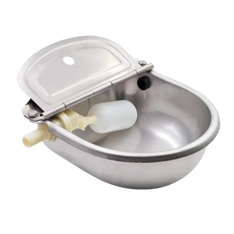 Automatic Water Trough Stainless Steel Sheep Dog Chicken Cow Auto Fill Bowl