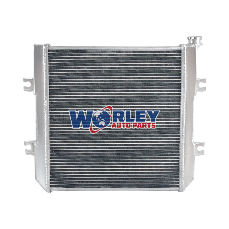 4Wolrey Aluminum Radiator Fit NISSAN Forklift Auto Manual *400 X 438 Core