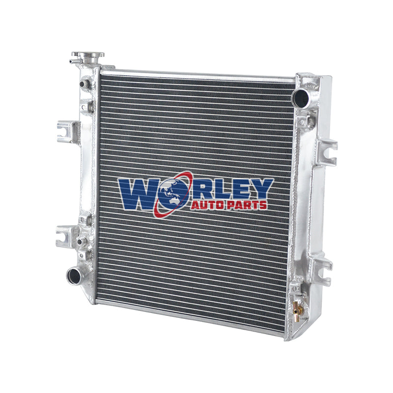 3Wolrey Aluminum Radiator Fit NISSAN Forklift Auto Manual *400 X 438 Core