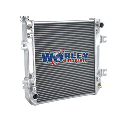2Wolrey Aluminum Radiator Fit NISSAN Forklift Auto Manual *400 X 438 Core