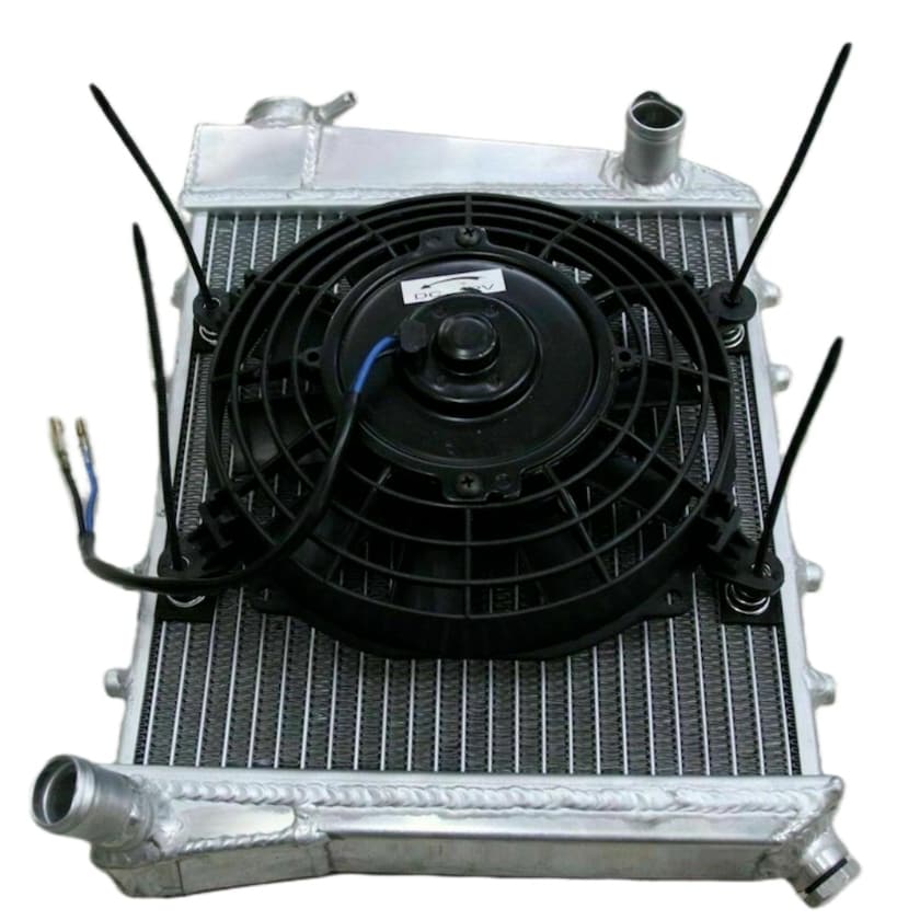 Worley Universal Electric Radiator Fan Tie Strap Mounting Kit Zip Ties Straps Tabs Spring
